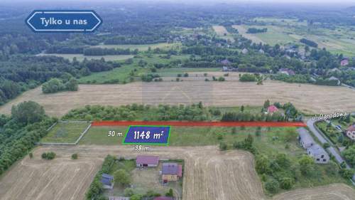 Działka budowlana Przybynów gm. Żarki