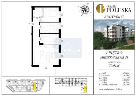 Przestronne mieszkanie 4 pokoje/Parkitka