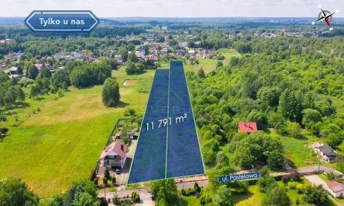 Działka budowlana 11 791 m2/Stradom ul. Pastelowa