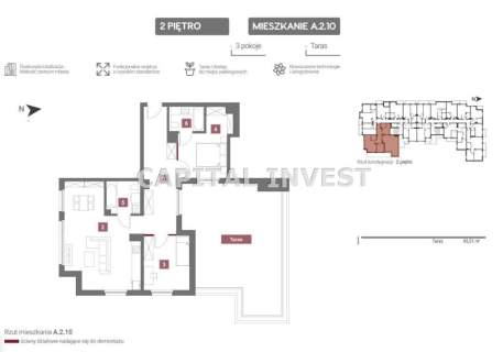 Mieszkanie na sprzedaż, 78,6 m2, Kraków