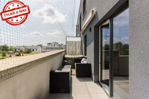ZIELONY BROCHÓW - 2M / Duży balkon / 2-poziomowe