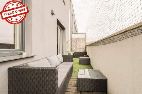 ZIELONY BROCHÓW - 2M / Duży balkon / 2-poziomowe