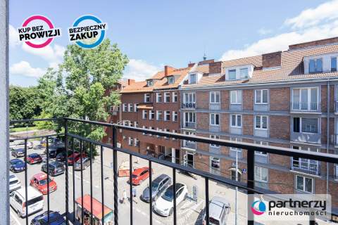 2 oddzielne pokoje z balkonem w centrum Gdańska