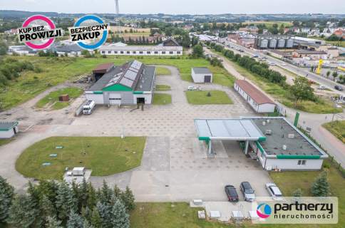Stacja PALIW /MYJNA z działką usługowa 4,23 ha