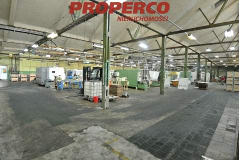 Hala 1645 m2 i biura ok. 500m2 , Kielce