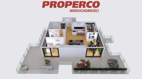 Nowe mieszkanie 4 pok, 113,18 m2, Busko-Zdrój