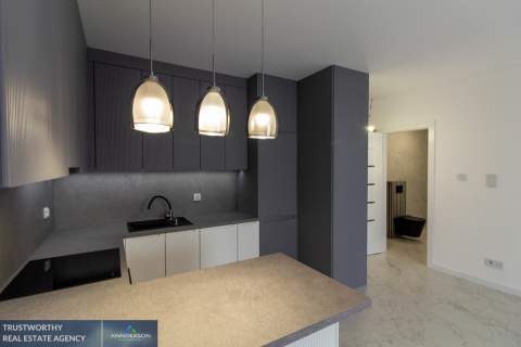 Apartament 33m2, balkon, 4,5m2, Wiślane Tarasy