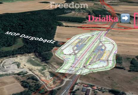 Działka Inwestycyjna 1,89 ha z Widokiem na Zalew.