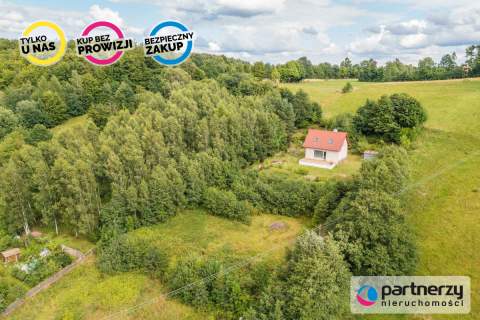 Działka na KASZUBACH z DOMEM Brodnica Dolna