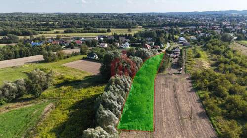 Działka 2700 m2 Świlcza, uzbrojona, dobry dojazd,