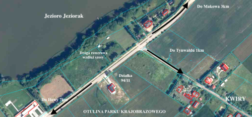 Uzbrojona Działka Budowlana w Otulinie Parku Krajobrazowego