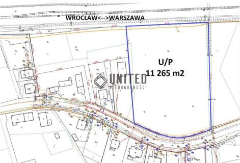 Działka usługowo-przemysłowa w Gminie Długołęka