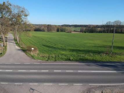 Działka usługowa przy głównej trasie Kaszuby
