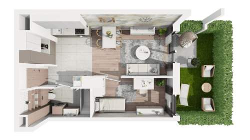 Mieszkanie na sprzedaż, 39,39 m2, Poznań