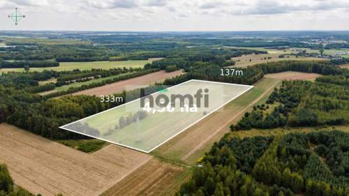Działka bogata w piach, niedaleko Szydłowca.