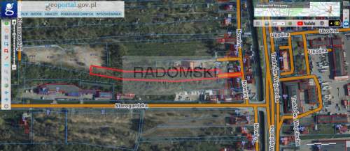 Działka mieszkaniowo-usługowa Gdańsk Orunia