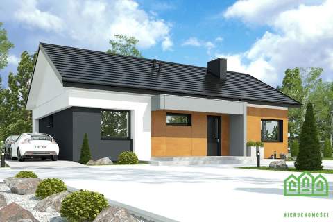 Murowaniec działka 880m2 -wylane fundamenty