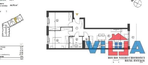 PIĘKNE 3 POKOJOWE Z BALKONEM W APARTAMENTOWCU