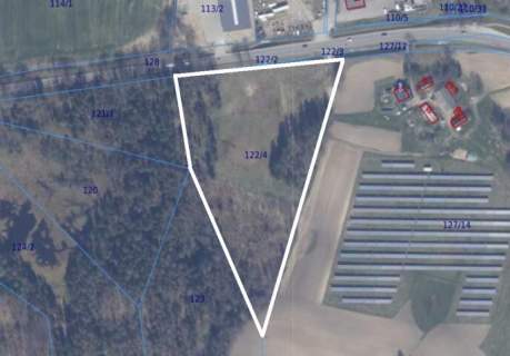 Na sprzedaż teren inwestycyjny przy trasie Kartuzy- Sierakowice