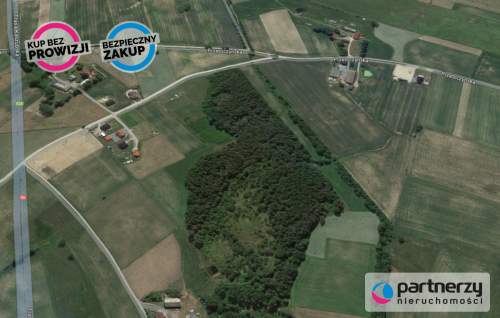 Pięknie położona działka pod lasem 30m od Gdańska 