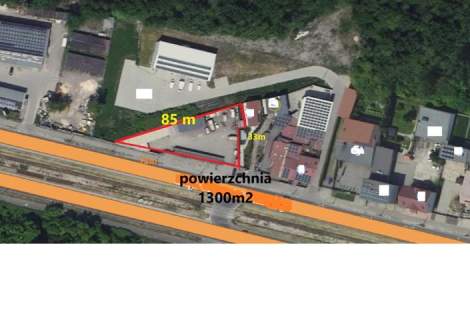 Działka inwestycyjna na sprzedaż, 1300 m2, Będzin