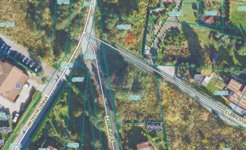 Narożna działka na Stradomiu 1300 m 