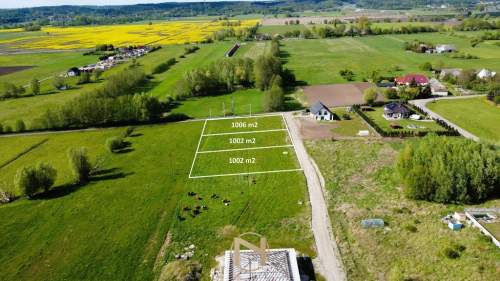 Działka budowlana na sprzedaż, 1006 m2, Wieprzyce