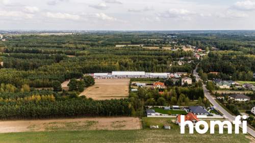 Działka pod budowę domu z dużym terenem zielonym