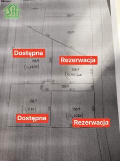 Działka budowlana na sprzedaż, 1116 m2, Dybawka