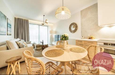Apartament premium przy plaży z garażem i tarasem