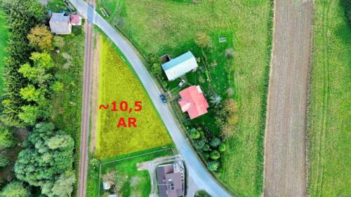 DZIAŁKA Z POTENCJAŁEM BUDOWLANYM, 10,5AR, BRZEZÓWKA, GM. TARNOWIEC