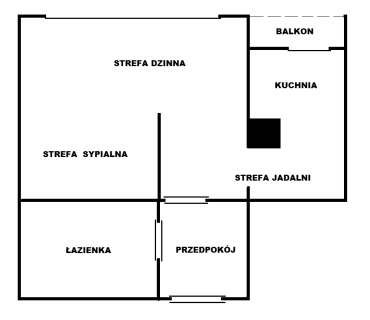 Sprzedam mieszkanie M2 30m2 w Częstochowie dzielnica Tysiącl