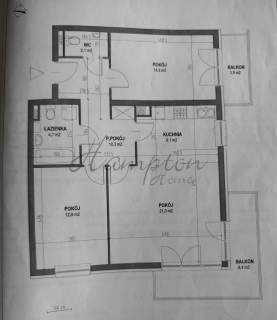 3 pokoje/ 75m2/ 2 balkony/ 2x garaż/ zielono
