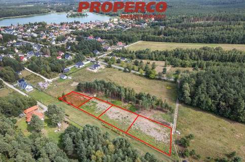 Działka 876m2, las, zalew - Borków gm.Daleszyce