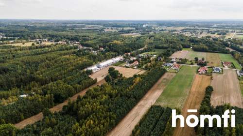Działka pod budowę domu z dużym terenem zielonym