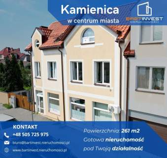 Kamienica pod działalność w świetnej lokazliacji