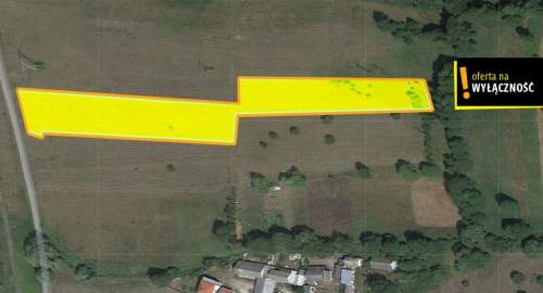 Działka pod zabudowę gmina Małogoszcz 8116 m2