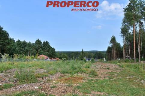 Działka 876m2, las, zalew - Borków gm.Daleszyce