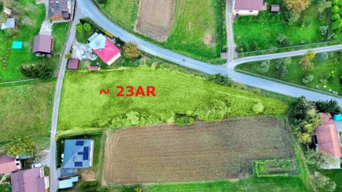 DZIAŁKA BUDOWLANA Z WZ, 23AR, BRZEZÓWKA, GM. TARNOWIEC