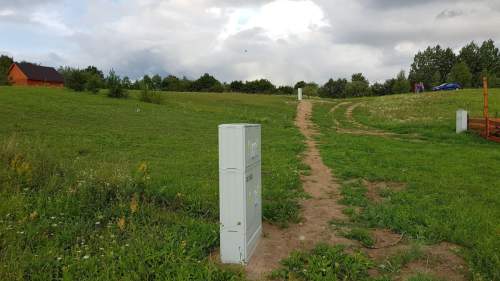 Dobki Działka w otoczeniu jezior i lasu