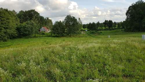 Dobki Działka w otoczeniu jezior i lasu