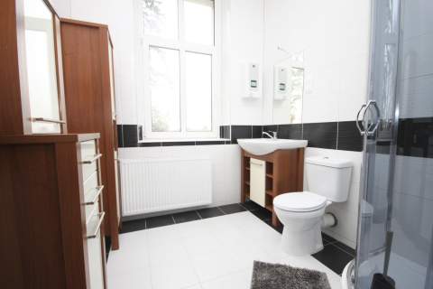 Mieszkanie pomyślane jako hostel.
