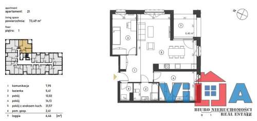 APARTAMENT Z BALKONEM W CENTRUM MIASTA