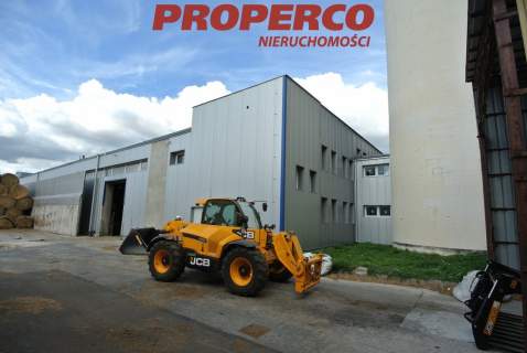 Działka 14360m2 z zakładem produkcyjnym, Chmielnik