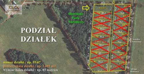 działka przy lesie pod rekreację - 3 km plaża