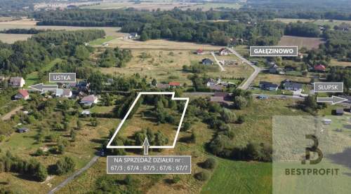 Sprzedam kompleks 5 działek Gałęzinowo,Słupsk,Ustka