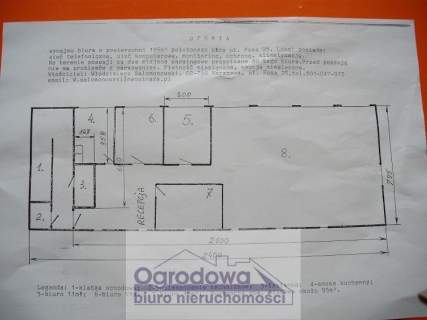 Klimatyzowany lokal biurowy 185m2-Służew n.Dolinką