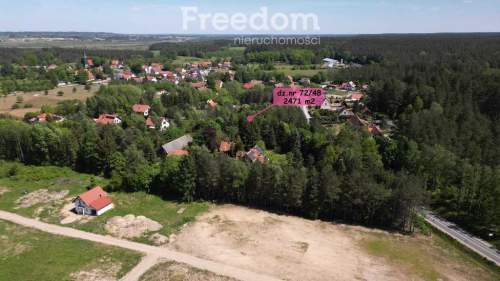 Działka na skraju wsi Wrzesina,