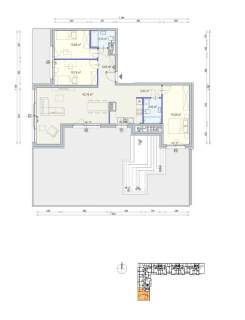 Naożny apartament z wielkim tarasem