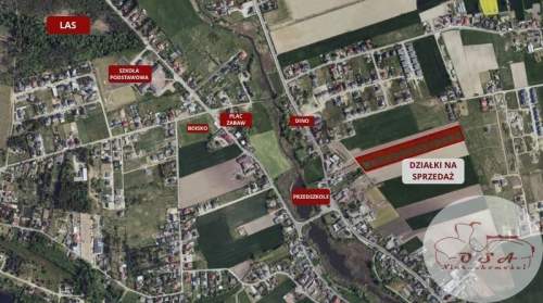 Działki 4 km od Wrześni Psary Polskie